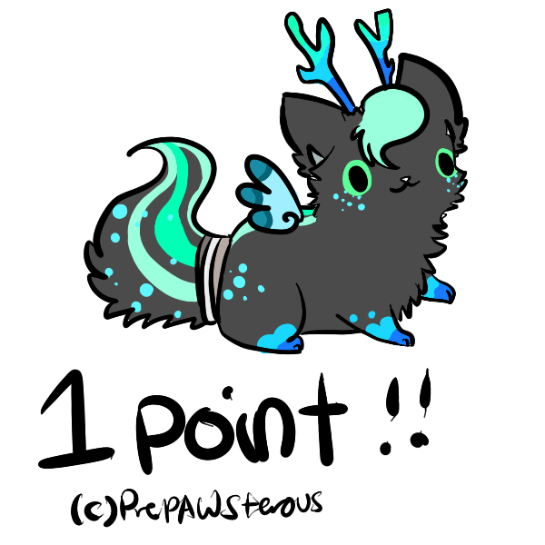 :1 point adoptable!!!!!(closed):