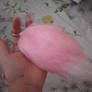 :Pink Keychain Yarn Tail: