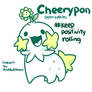 :Cheerypon(Open Species with free lineart):