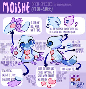 :Moishe(OPEN SPECIES) Reference Sheet: