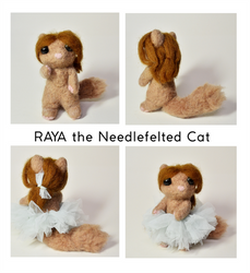 :Raya the Needlefelted Cat: