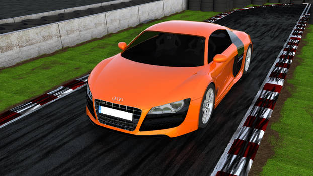 Audi R8 3D Modell