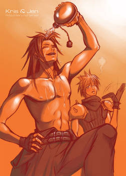 FF7.Zak and Cloud.