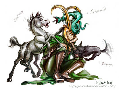 Loki's children.