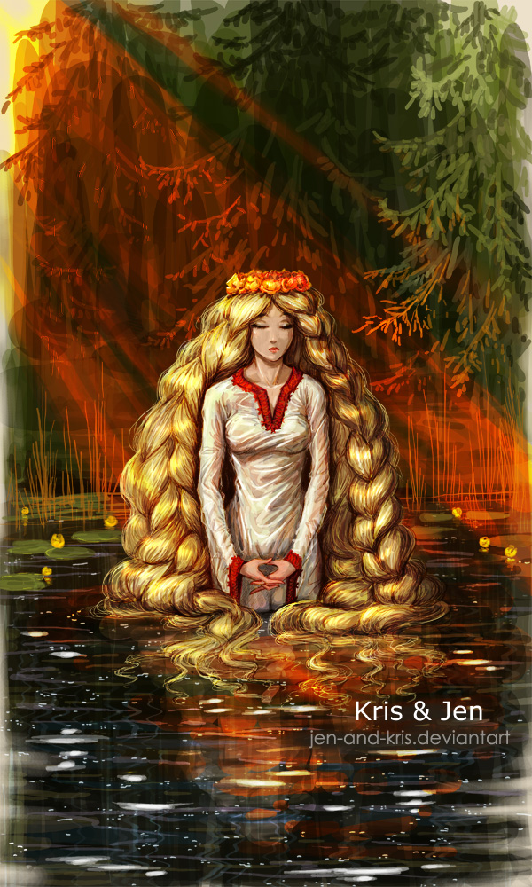 Wife of the river god