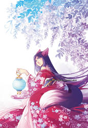 Kitsune -Myst cover- by auroreblackcat