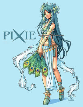 Title page for Pixie -2nd book