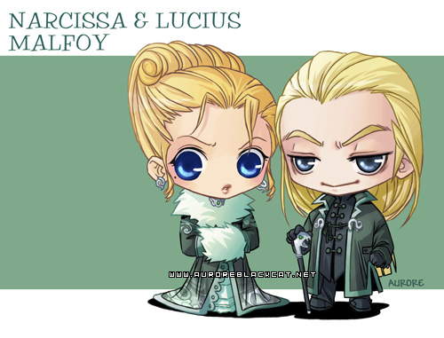 Narcissa and Lucius Malfoy