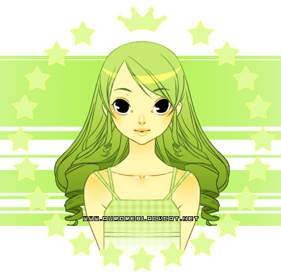 Green Mug - girl version -