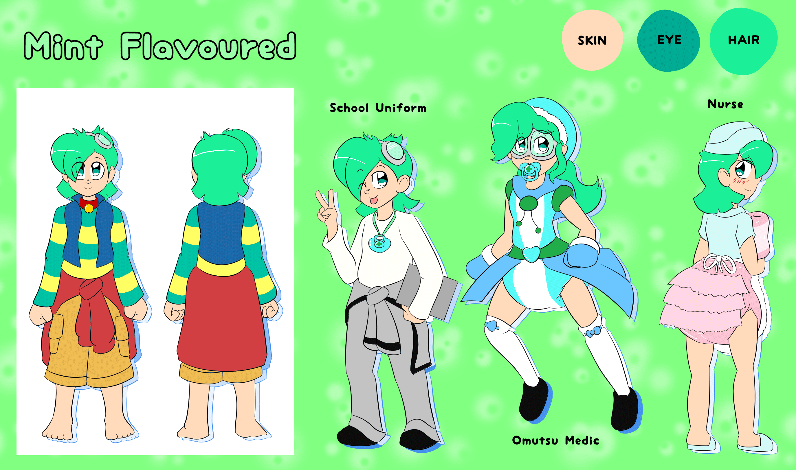 COM Mint Character Sheet By IckleRobbie On DeviantArt