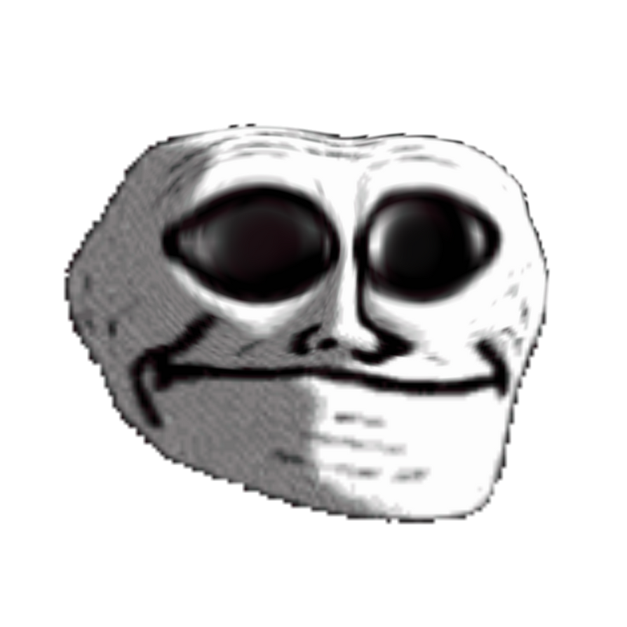 Sad Trollface With Bigger Eyes By RandomArtmaker83 On DeviantArt sad-trollface-with-bigger-eyes-by-randomartmaker83-on-deviantart