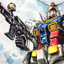 RX-78-2 Gundam by watercolor