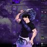 Toji Fushiguro - Steam Artwork Design
