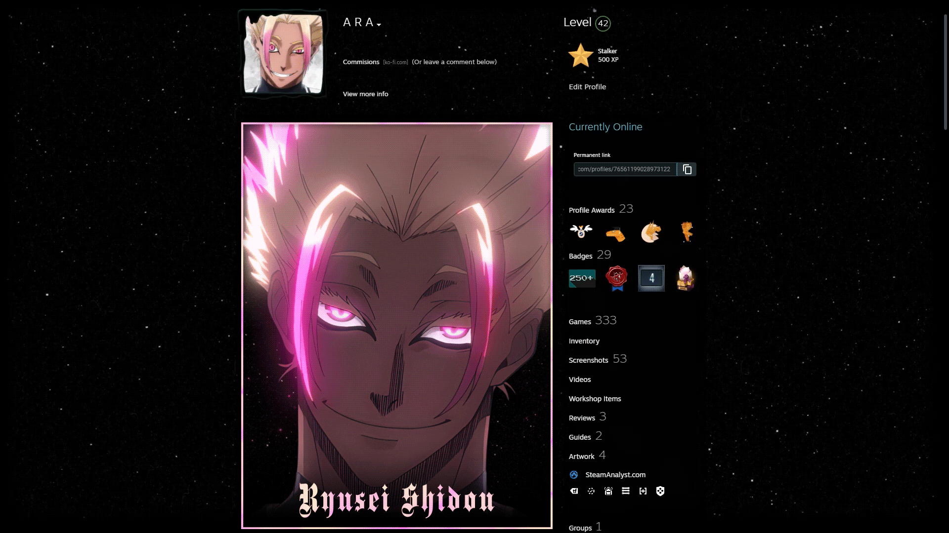 Ryusei Shidou Blue Lock Steam Artwork Design By AraRc99 On DeviantArt ryusei-shidou-blue-lock-steam-artwork-design-by-ararc99-on-deviantart