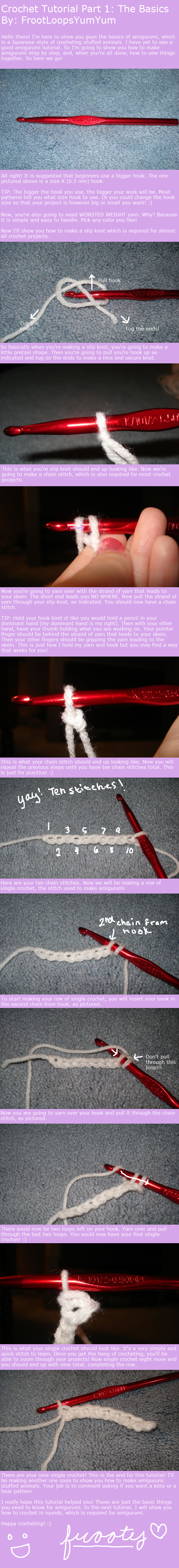 Crochet Tutorial: The Basics