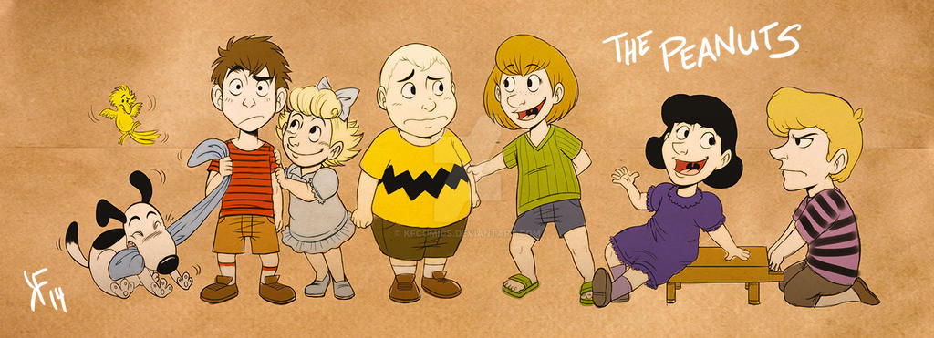 The Peanuts by kfcomics on DeviantArt