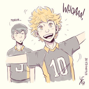 Haikyuu! - Hinata and Kageyama - Sketch