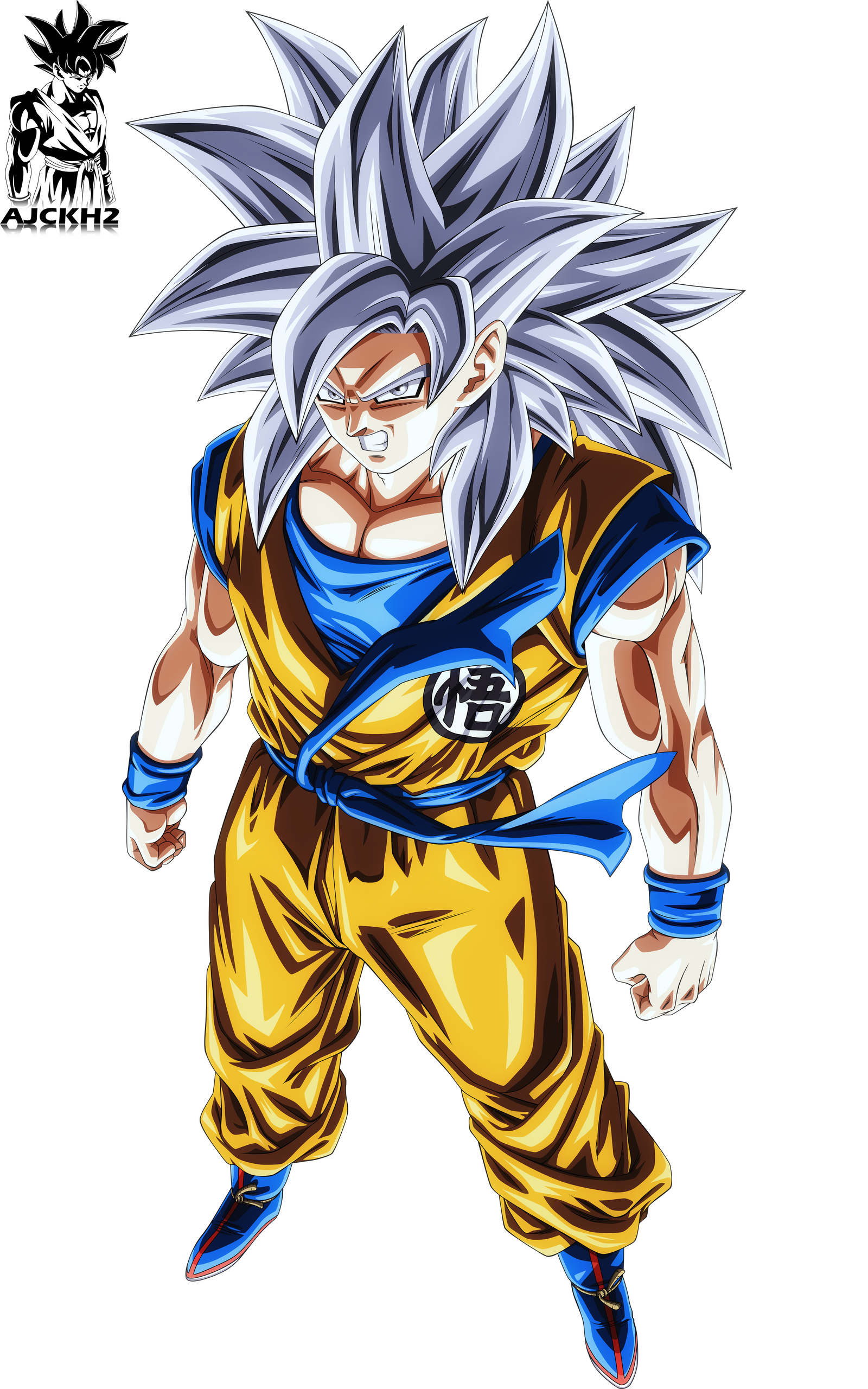 Super Saiyan God Blue Goku (Resurrection 'F'), an art print by Ty