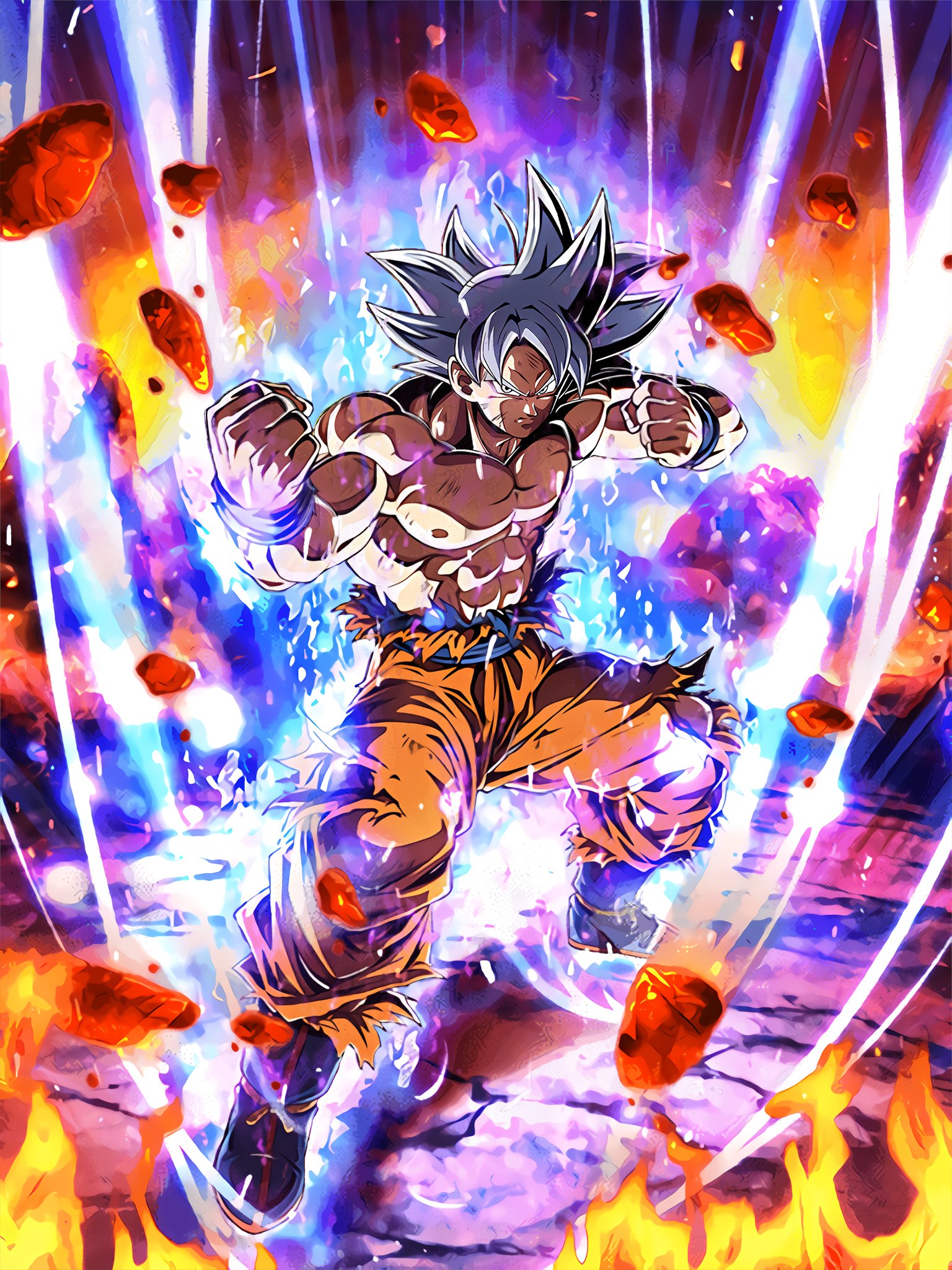 Goku True Ultra Instinct by ajckh2 on DeviantArt