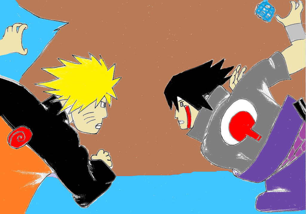 Switched Roles (COLORED) by aRoboticPanda on DeviantArt