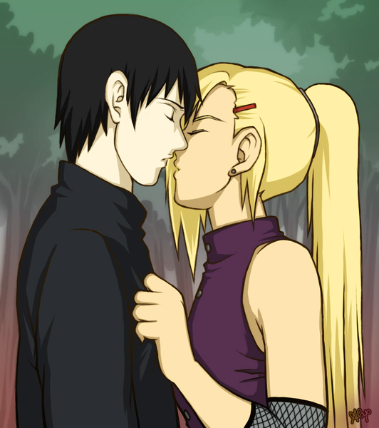 Ino x Sai Kiss