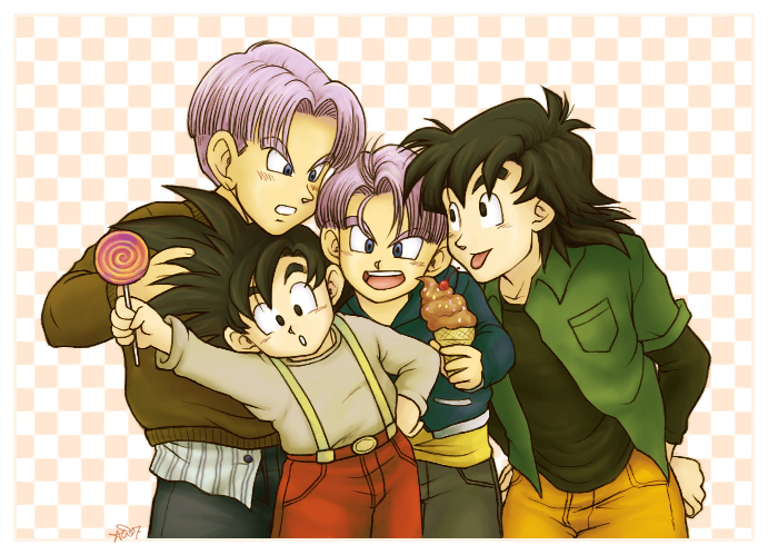 Goten n Trunks Sweet Boys by Glay
