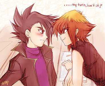 My turn - Jaden x Chazz by Glay on DeviantArt