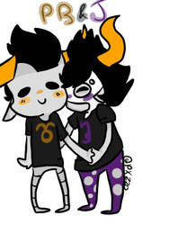 PBnJ (gamzee x tavros)