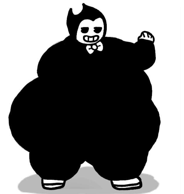 Fat Bendy Ink Machine Fat Bendy big butt by Inflaty240 on DeviantArt