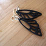 Cicada wing earrings