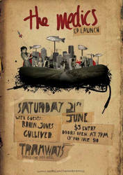 the medics - CD Launch poster