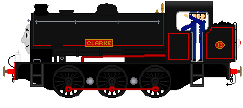 Blake The Engine Clarke the Austerity Engine by CrovansGateShunter55 on DeviantArt