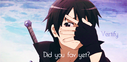 Kirito Gif Sword Art Online Did You Fav It By Vertify On Deviantart Kirito Gif Sword Art Online Did You Fav It By Vertify On Deviantart