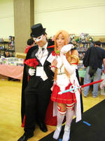 Animarathon XI 2013 Tuxedo Mask and Asuna Yuuki