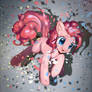 Almost Crying With Confetti In Her Mane