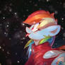 Snowing