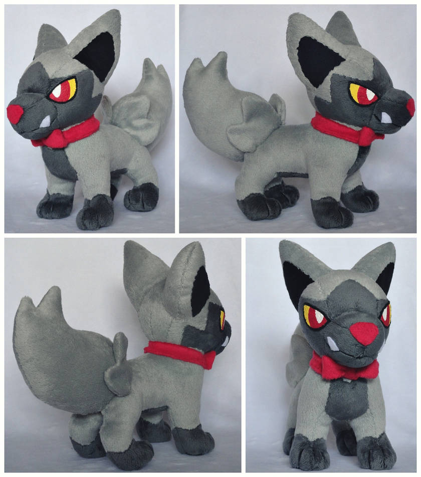 Poochyena Plushie by whitecorgi on DeviantArt
