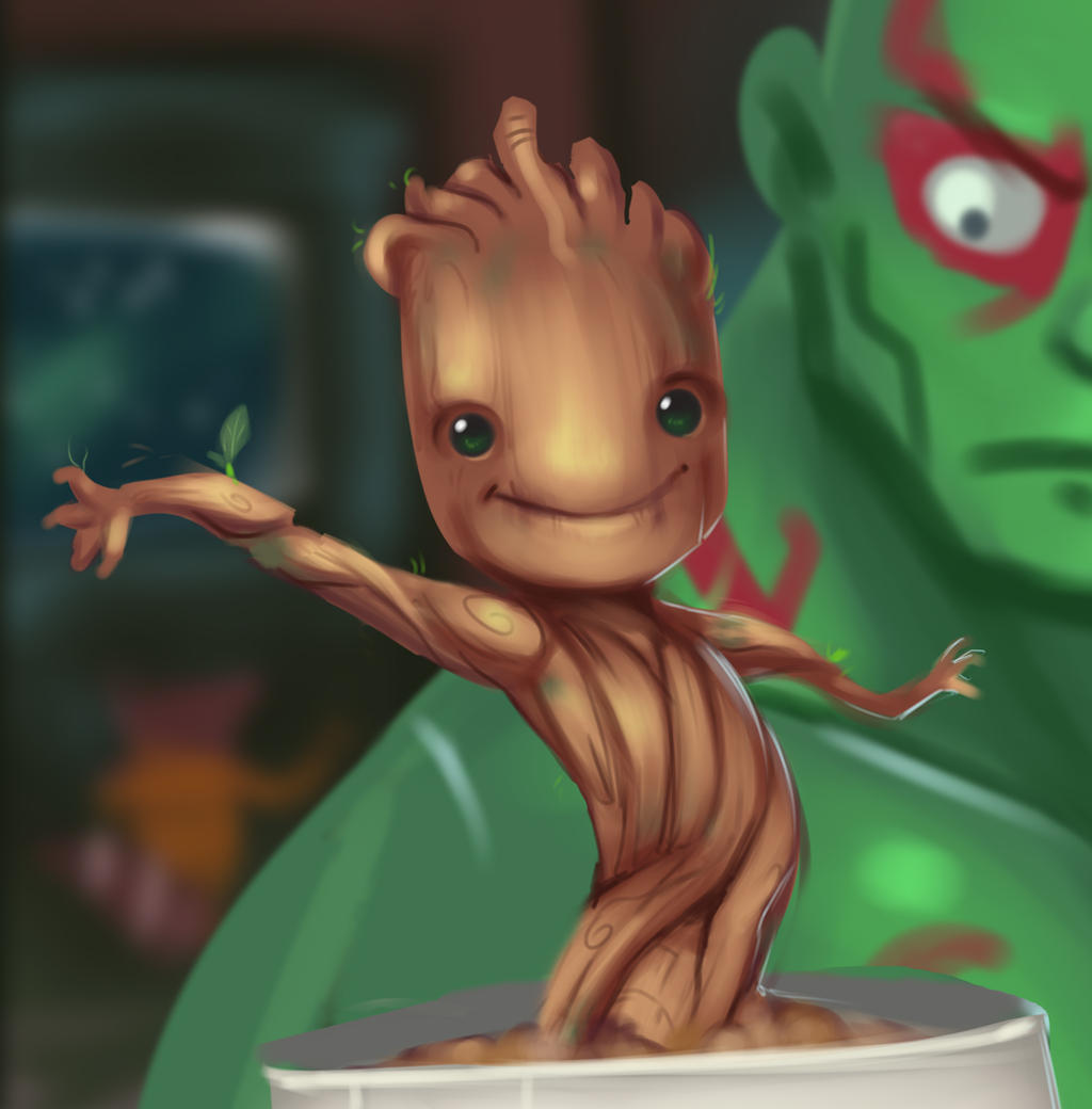 We are Groot by DiosL on DeviantArt