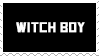 Witch Boy stamp