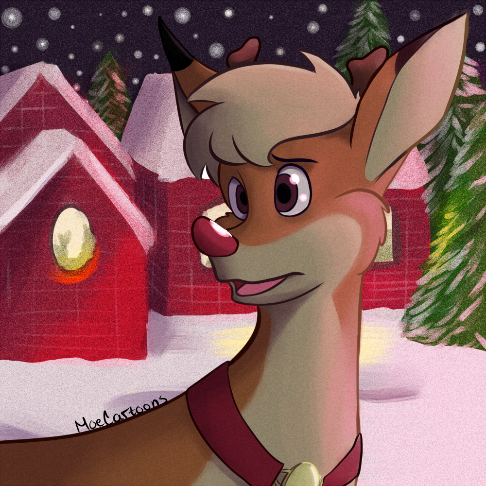 Rudolph 1998 by Moecartoons on DeviantArt