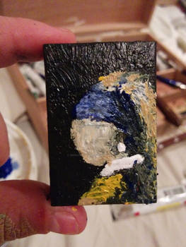 girl with a pearl earring matchbox