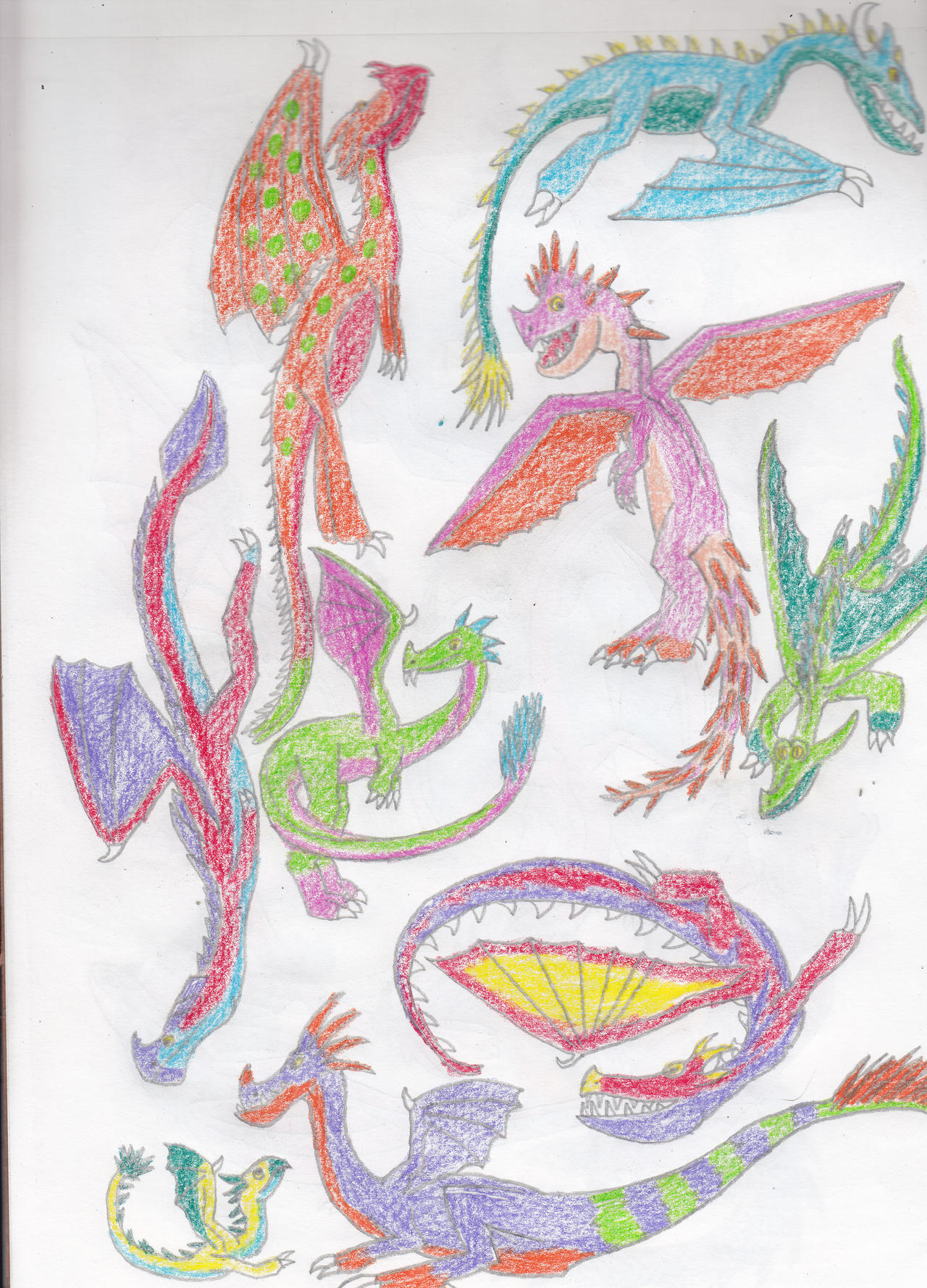 Stormfly Tail Pattern Stormfly by WoolyHowlSpringtrap on DeviantArt