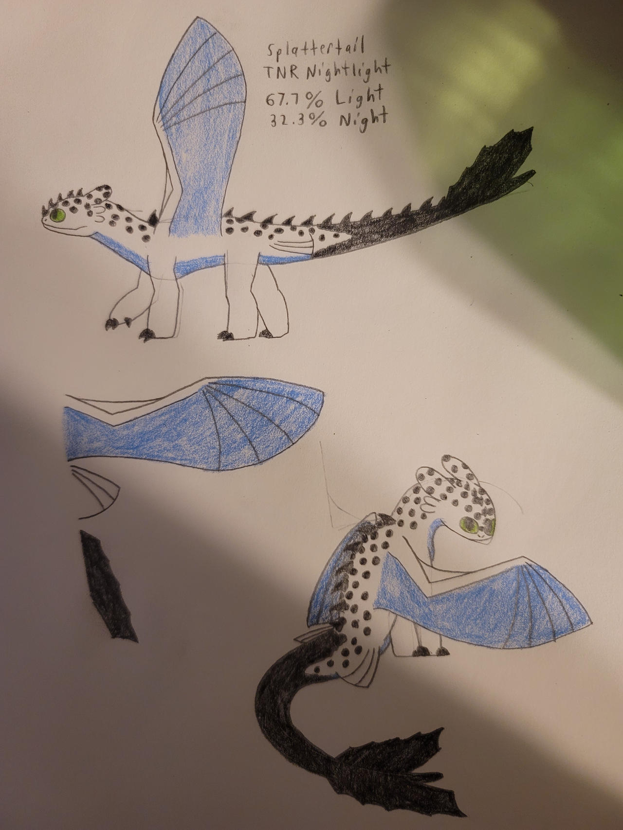 Splattertail Redesigned by WoolyHowlSpringtrap on DeviantArt