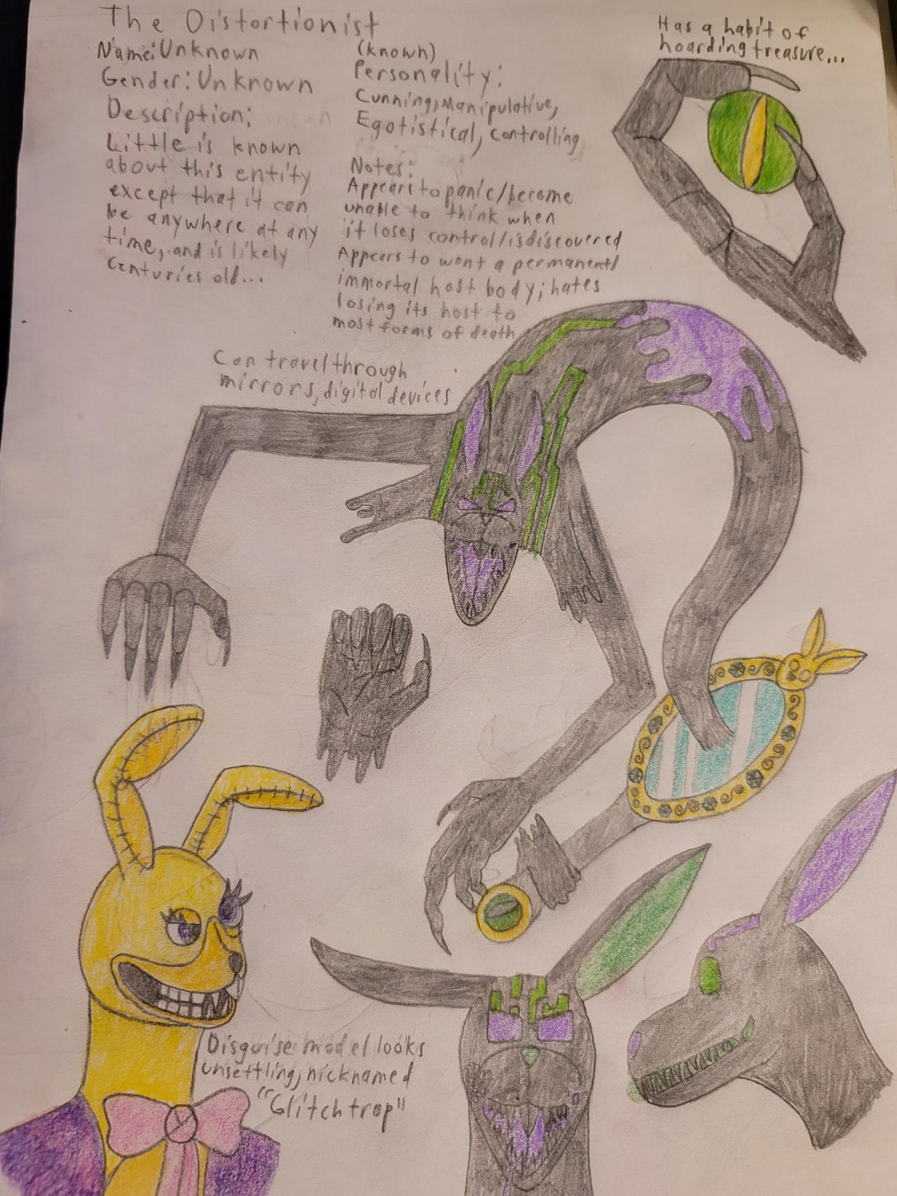 The Distortionist by WoolyHowlSpringtrap on DeviantArt