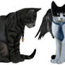 Dean and Cas Cats