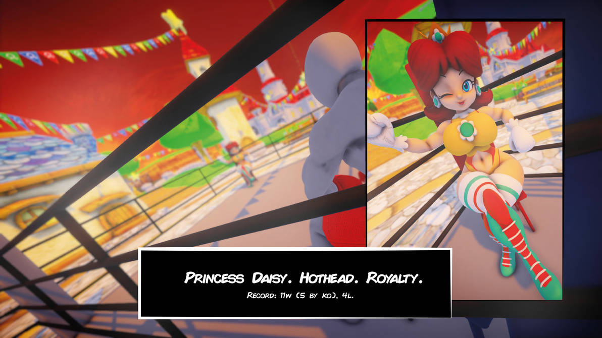 Daisy Mixed Boxing Match! 2 by UltimaFights on DeviantArt