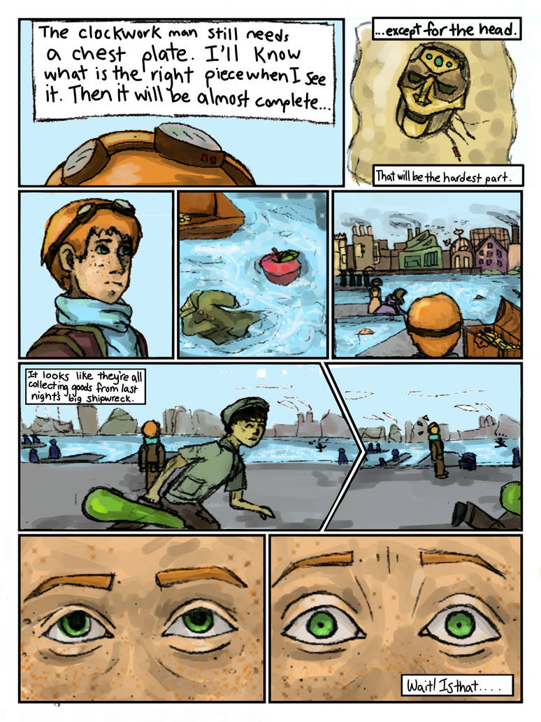 The Clockwork Three Chapter 2: page 1/4 by igodownwiththeship11 on ...