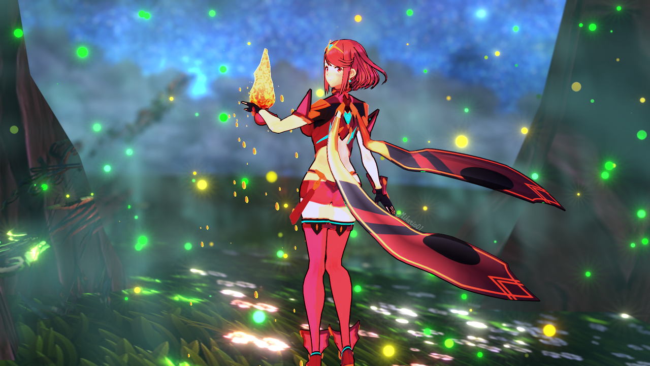 Pyra Front Pyra by Mikerio01 on DeviantArt