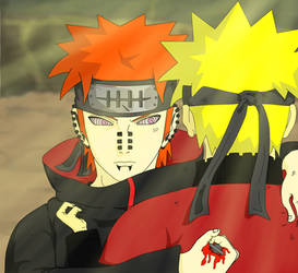 Deva Path VS Naruto