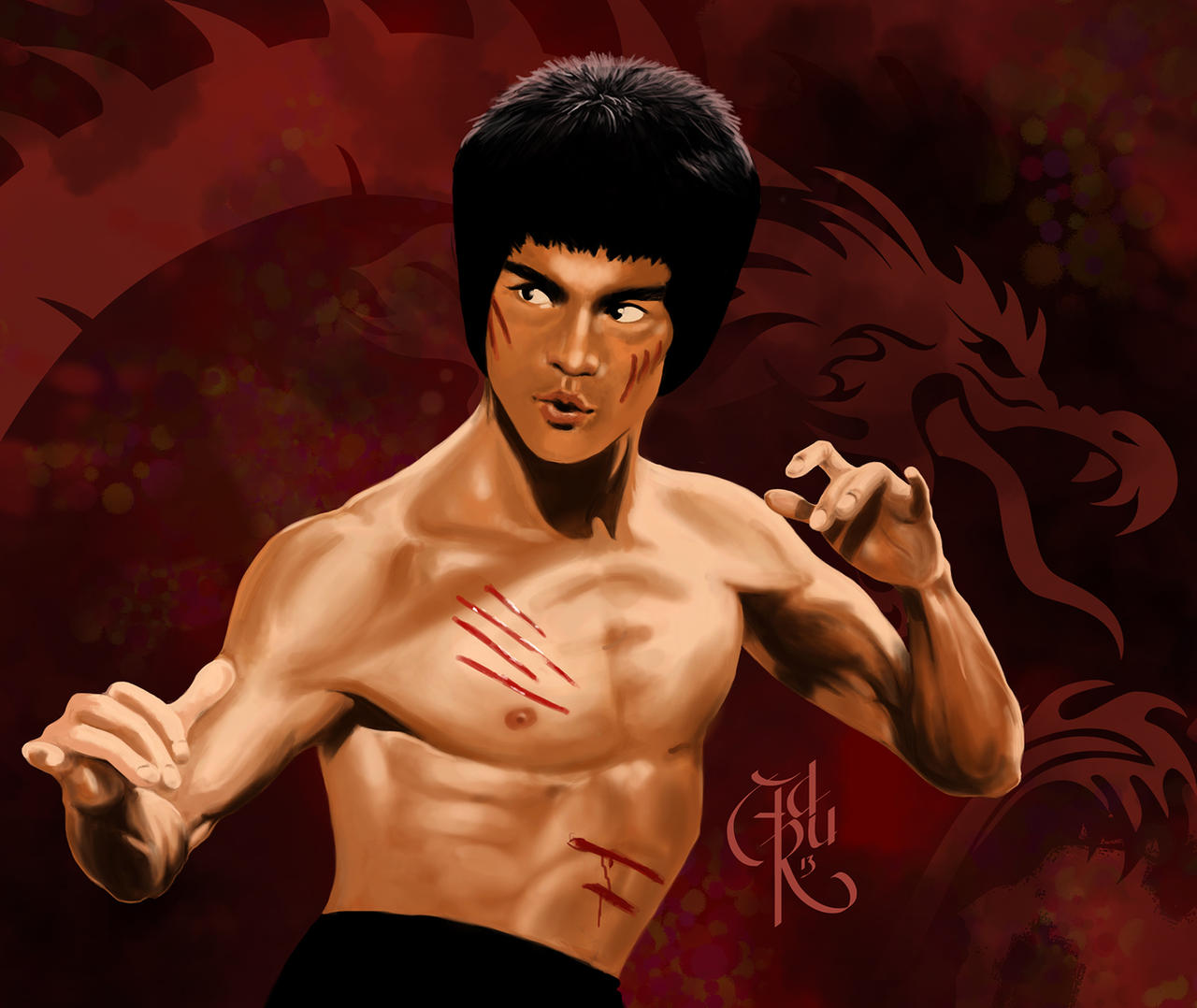 Bruce Scared Deviantart Bruce by adrugarlov on DeviantArt